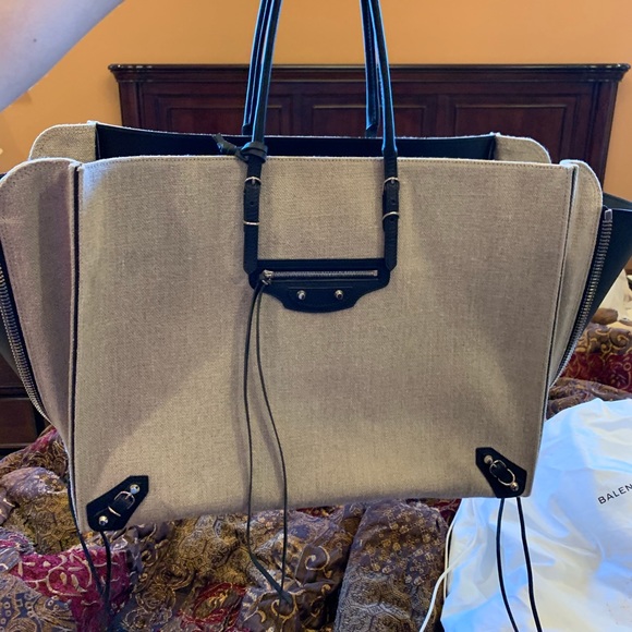 Balenciaga original canvas tote! Large - Picture 8 of 8